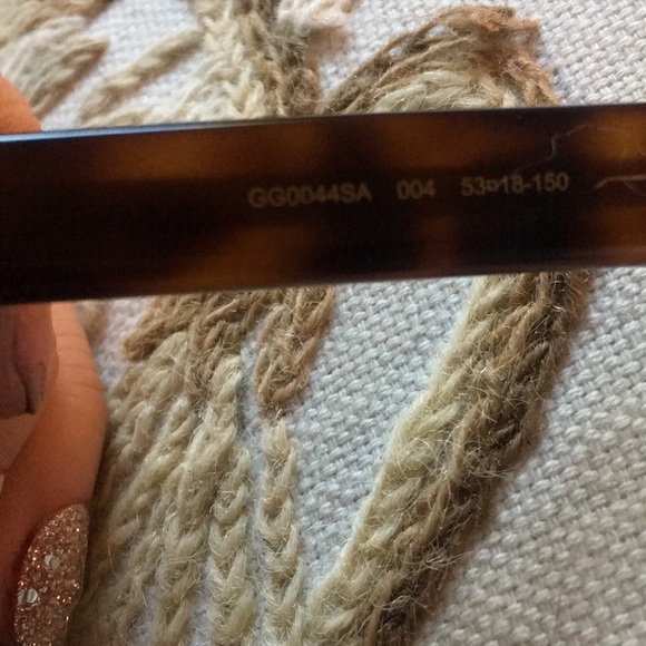 NWT Gucci Grey Rectangular Men's Sunglasses - Picture 7 of 7